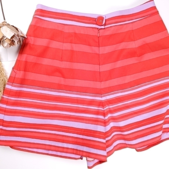 New Nanette Lepore Coral Lavender Pleated Shirts Sz 6 - Picture 8 of 12